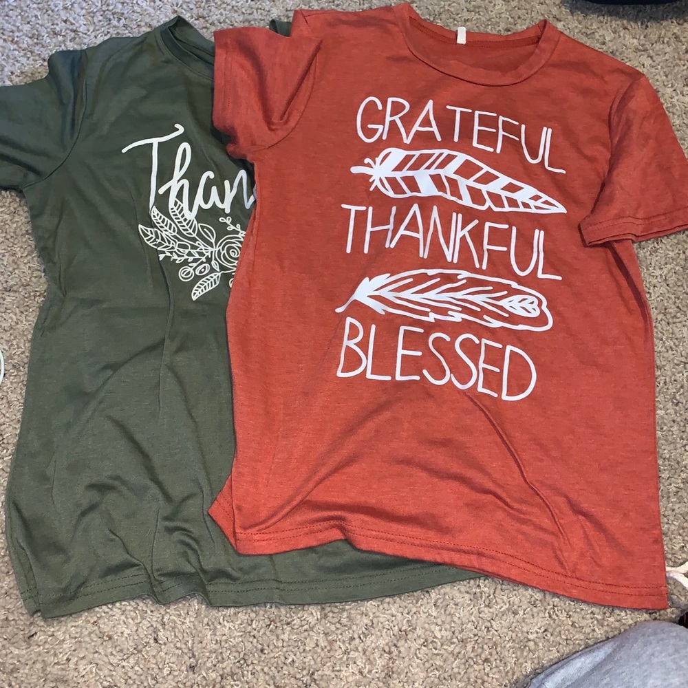 2 fall Graffic tshirts